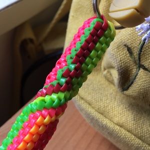 Handmade gimp keychain